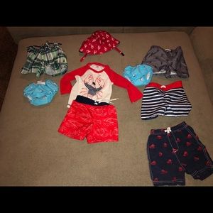Boys swim lot. Fits like 6 month